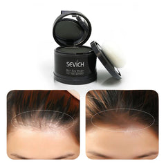 Sevich Magical Fluffy Hairline Powder Hair Line Shadow Hair Concealer Root Cover Up Gray Coverage Unisex Instantly 8 Color