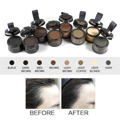 Sevich Magical Fluffy Hairline Powder Hair Line Shadow Hair Concealer Root Cover Up Gray Coverage Unisex Instantly 8 Color