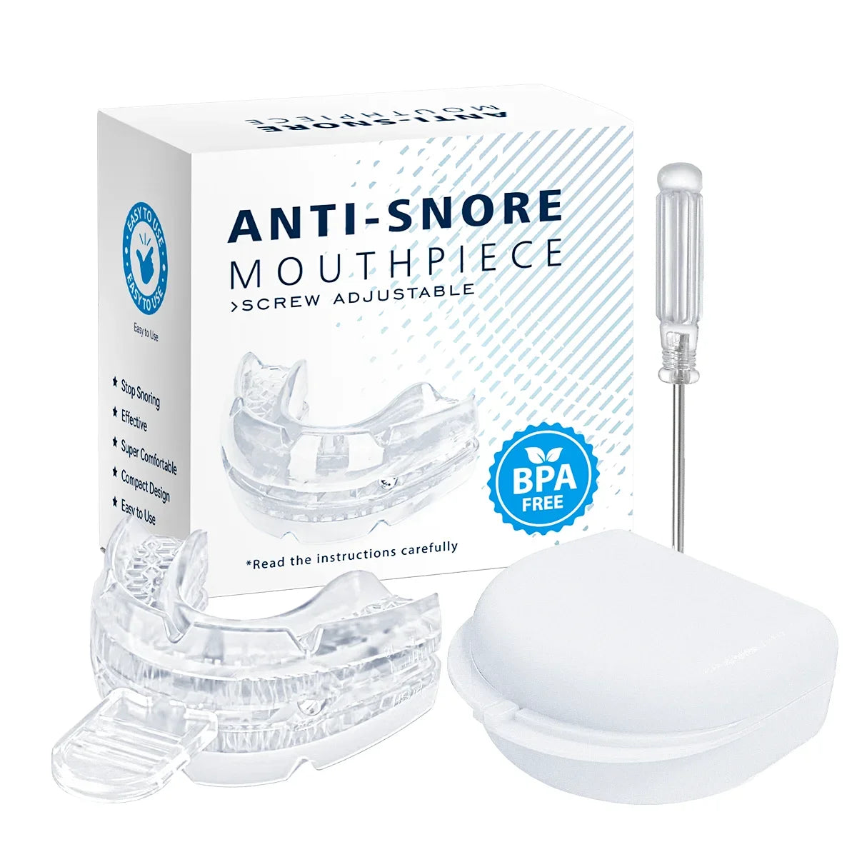 Duvette Adjustable Anti-Snoring Mouth Guard