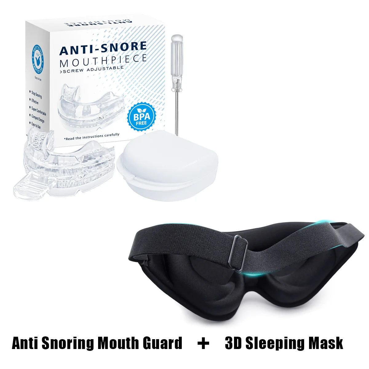 Duvette Adjustable Anti-Snoring Mouth Guard