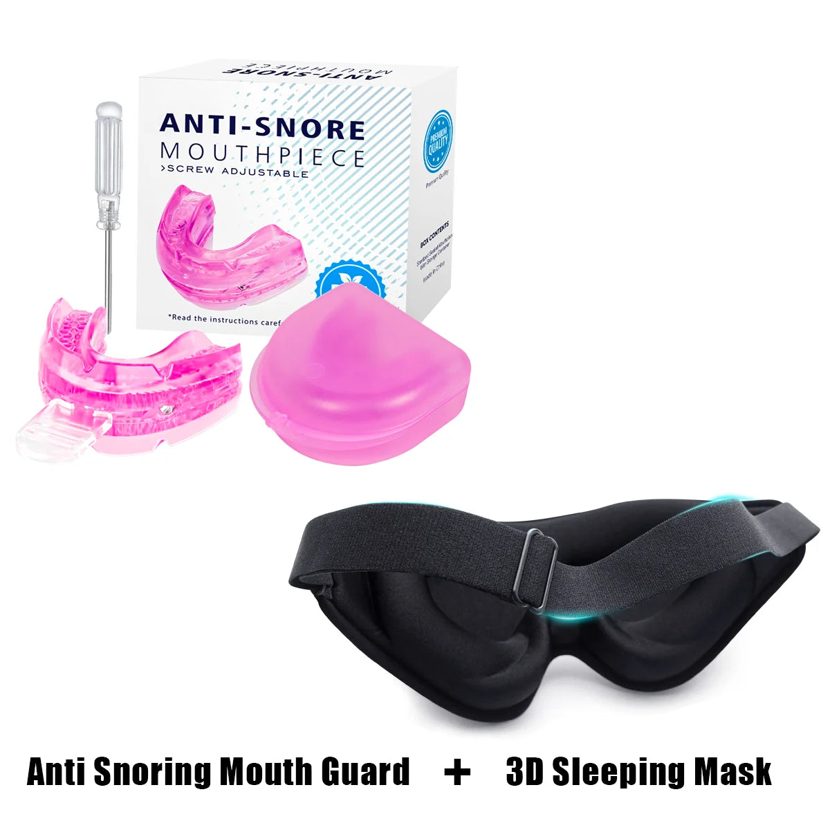 Duvette Adjustable Anti-Snoring Mouth Guard