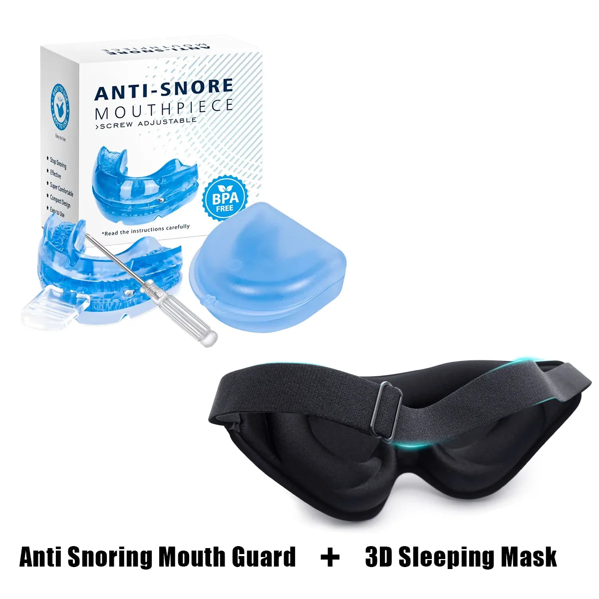 Duvette Adjustable Anti-Snoring Mouth Guard