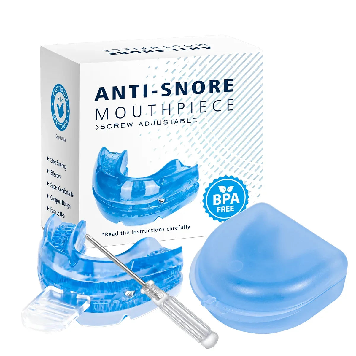 Duvette Adjustable Anti-Snoring Mouth Guard